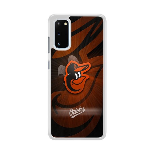 MLB Orioles Baltimore Logo Samsung Galaxy S20 Case