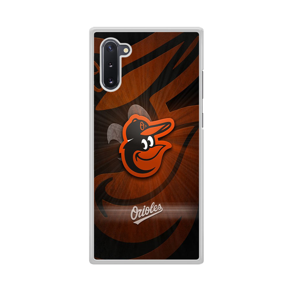 MLB Orioles Baltimore Logo Samsung Galaxy Note 10 Case