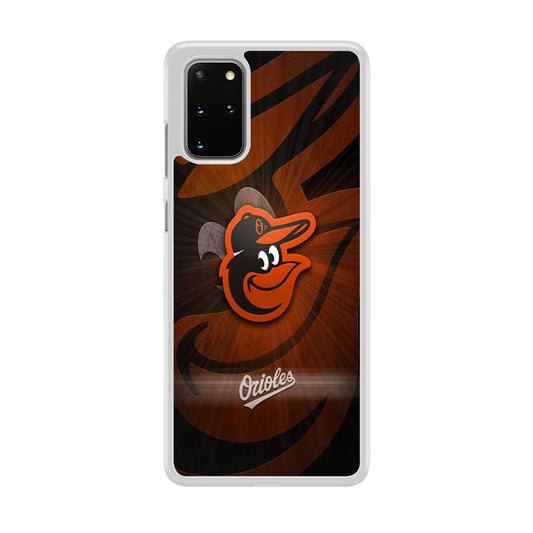 MLB Orioles Baltimore Logo Samsung Galaxy S20 Plus Case