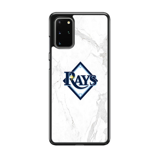 MLB Rays Logo Marble  Samsung Galaxy S20 Plus Case