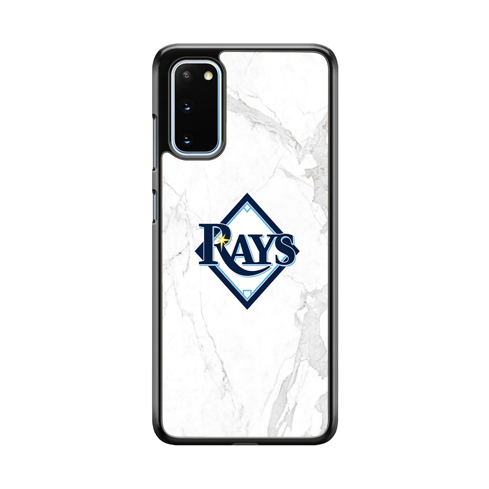MLB Rays Logo Marble  Samsung Galaxy S20 Case