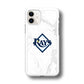 MLB Rays Logo Marble iPhone 11 Case