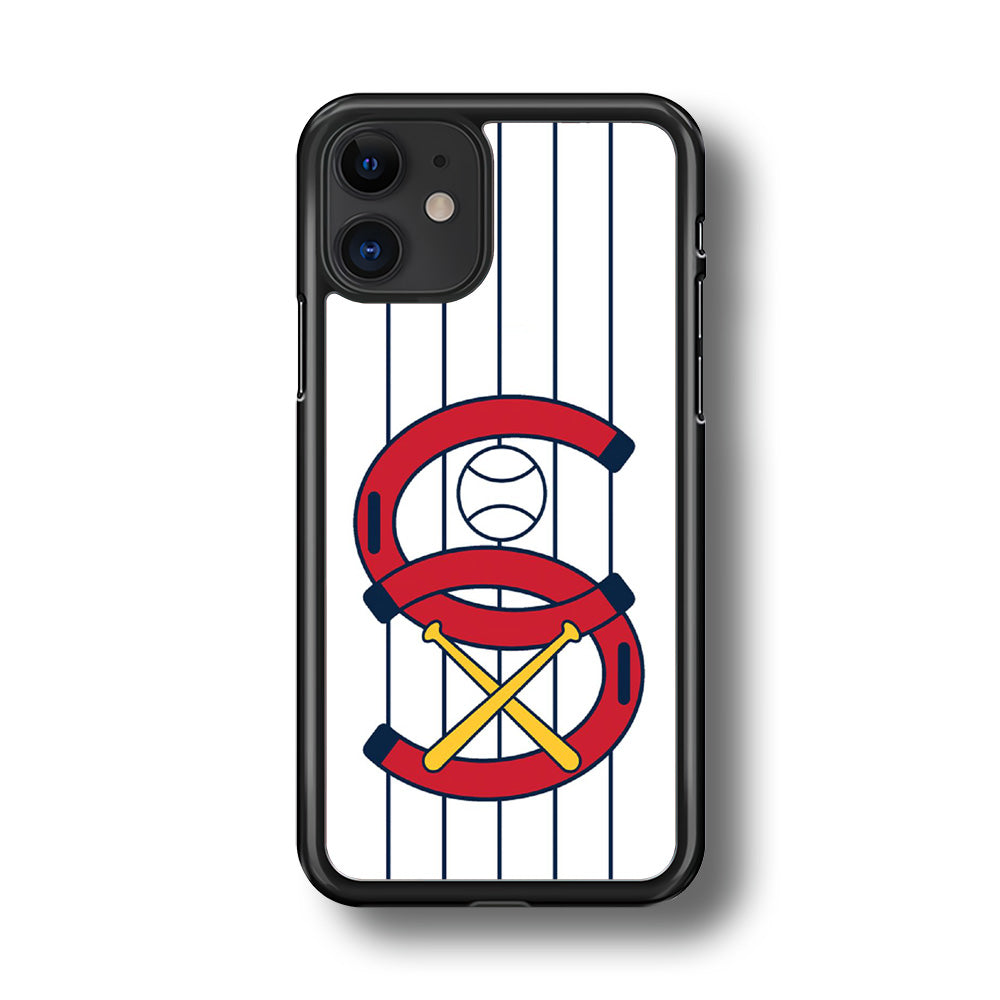 MLB White Sox White iPhone 11 Case