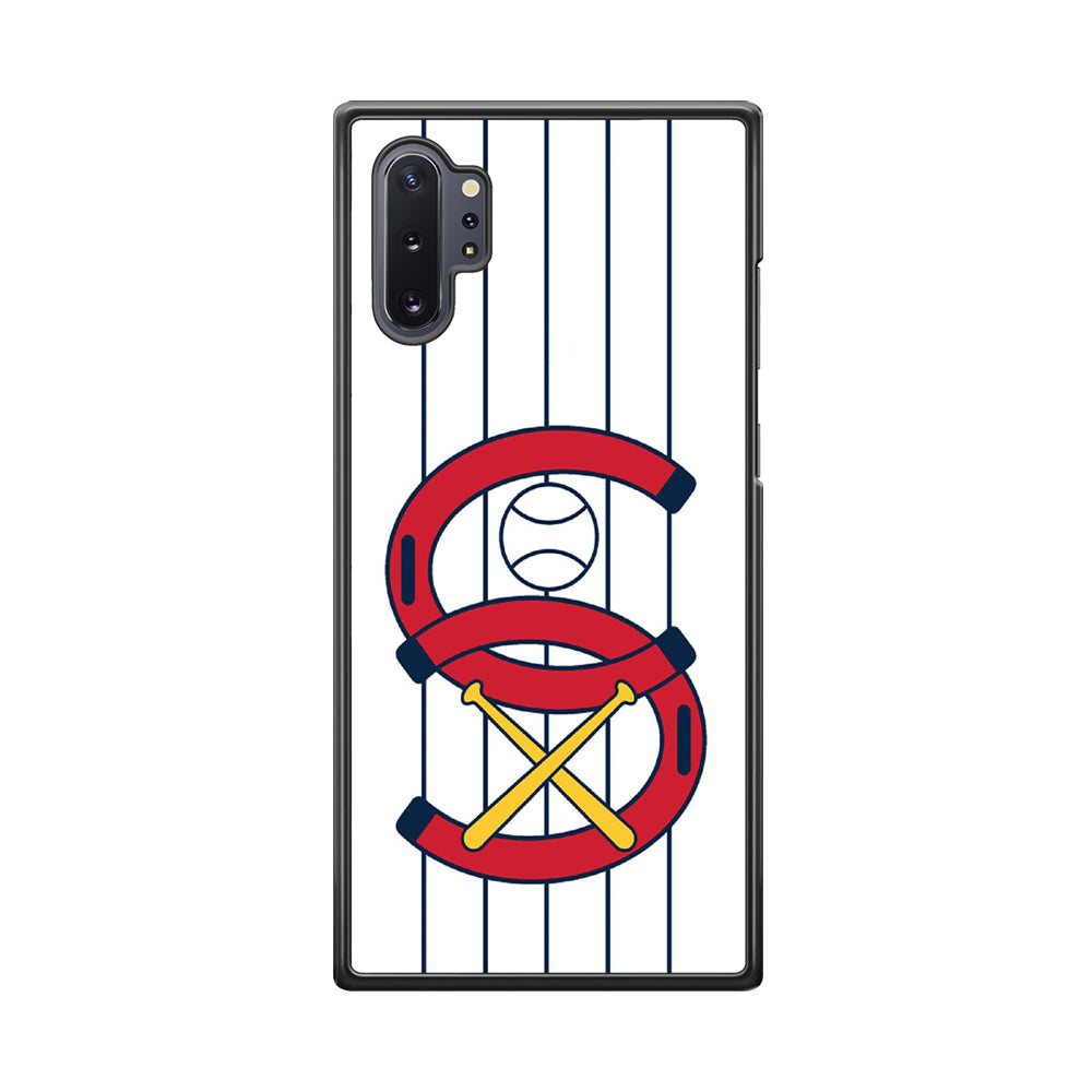 MLB White Sox White Samsung Galaxy Note 10 Plus Case