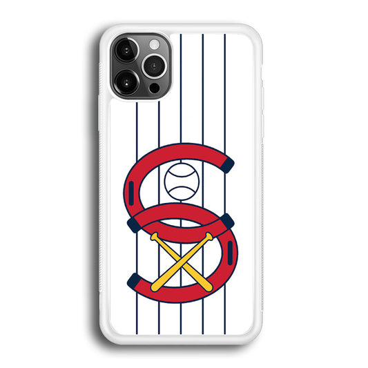 MLB White Sox White iPhone 12 Pro Max Case