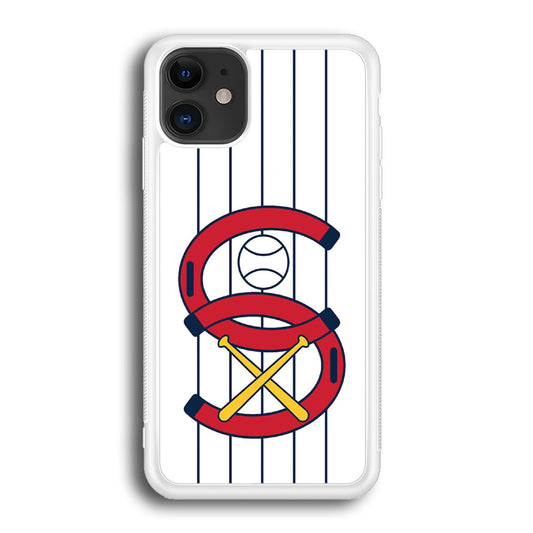 MLB White Sox White iPhone 12 Case