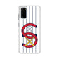 MLB White Sox White Samsung Galaxy S20 Case