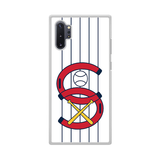 MLB White Sox White Samsung Galaxy Note 10 Plus Case