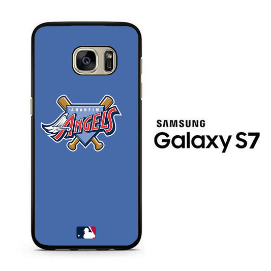 MLB  Angels Blue Sky Samsung Galaxy S7 Case
