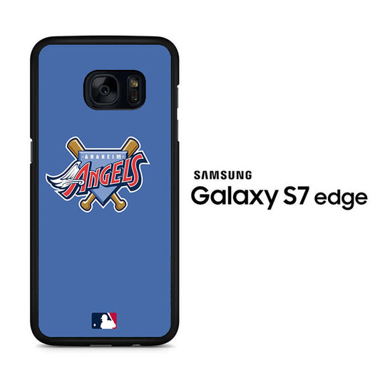 MLB  Angels Blue Sky Samsung Galaxy S7 Edge Case