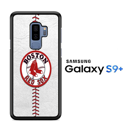 MLB Boston Red Sox Ball Skin Samsung Galaxy S9 Plus Case