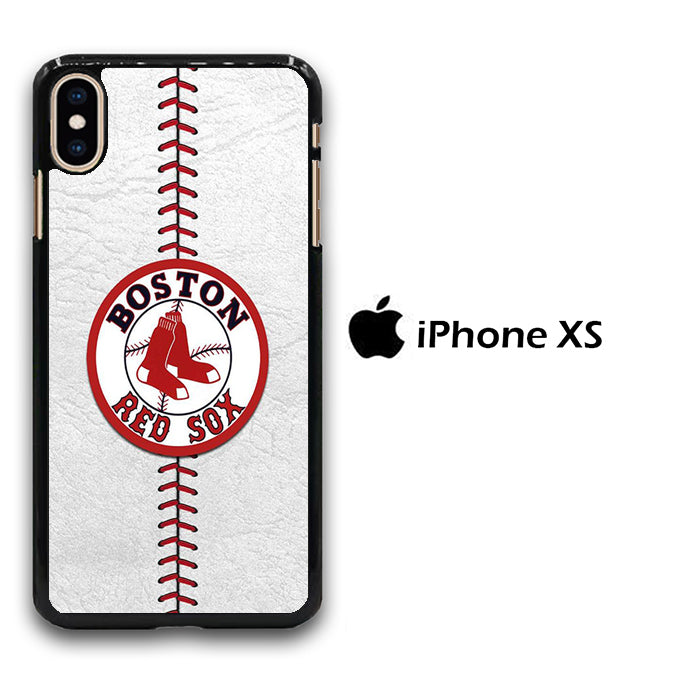 MLB Boston Red Sox Ball Skin iPhone Xs Case