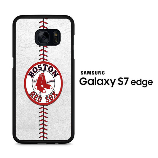 MLB Boston Red Sox Ball Skin Samsung Galaxy S7 Edge Case