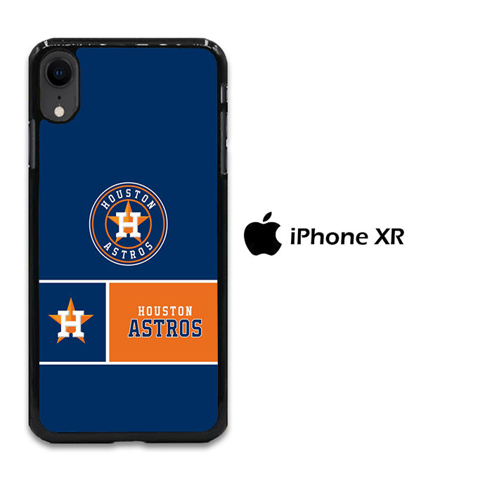 MLB Huston Astros Blue Orange iPhone XR Case