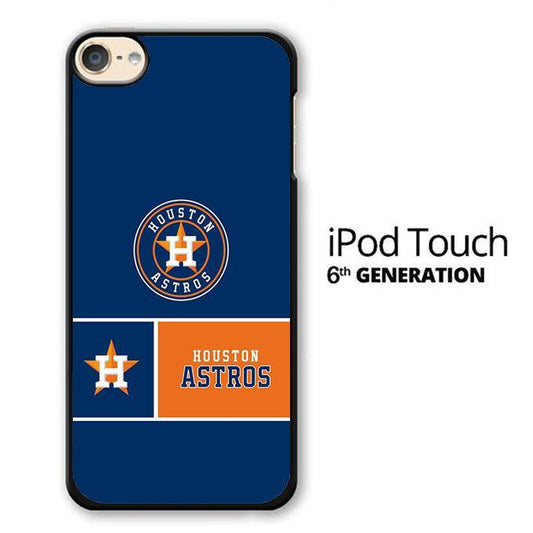 MLB Huston Astros Blue Orange iPod Touch 6 Case - Ezzystore