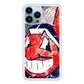MLB Indians Paint iPhone 13 Pro Case