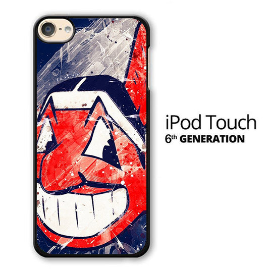 MLB Indians Paint iPod Touch 6 Case