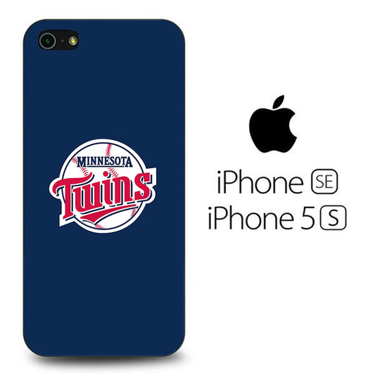 MLB  Minnesota Twins Logo Blue iPhone 5 | 5s Case
