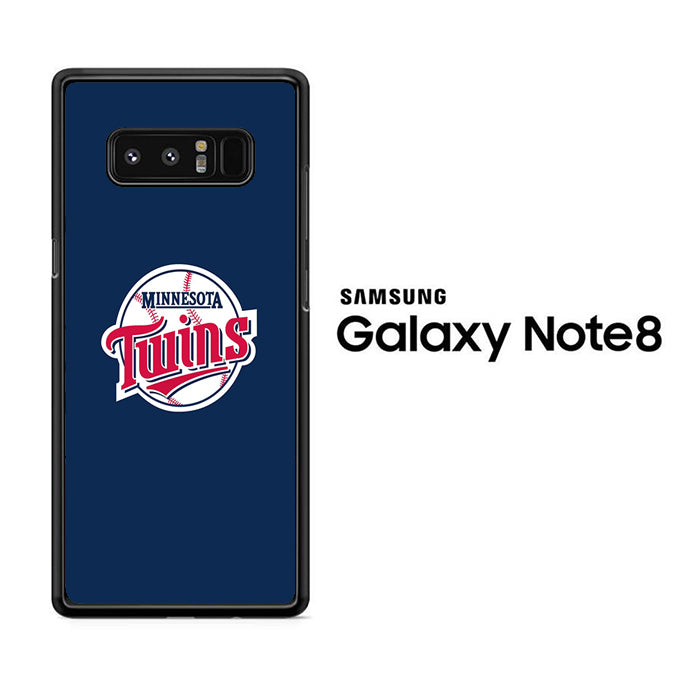 MLB  Minnesota Twins Logo Blue Samsung Galaxy Note 8 Case
