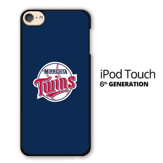 MLB  Minnesota Twins Logo Blue iPod Touch 6 Case - Ezzystore