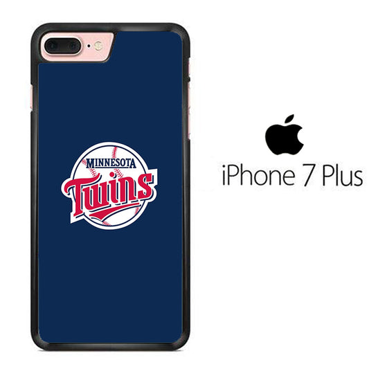 MLB  Minnesota Twins Logo Blue iPhone 7 Plus Case