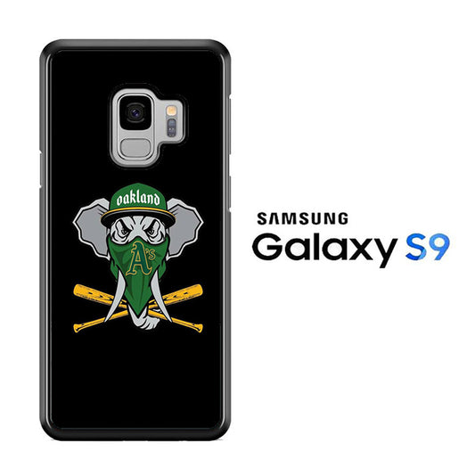 MLB  Oakland Athletics Elephant Logo Samsung Galaxy S9 Case