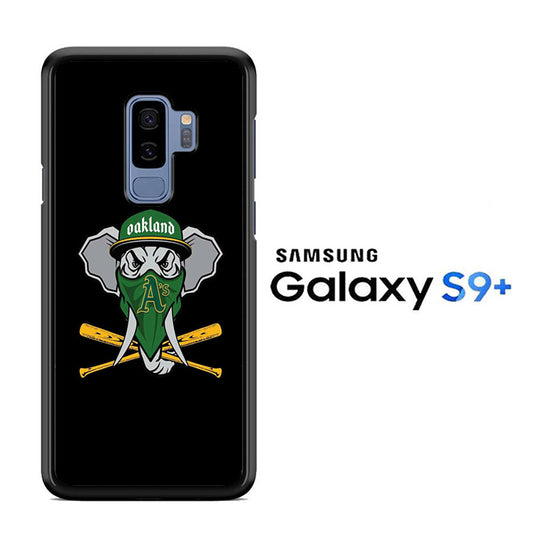 MLB  Oakland Athletics Elephant Logo Samsung Galaxy S9 Plus Case