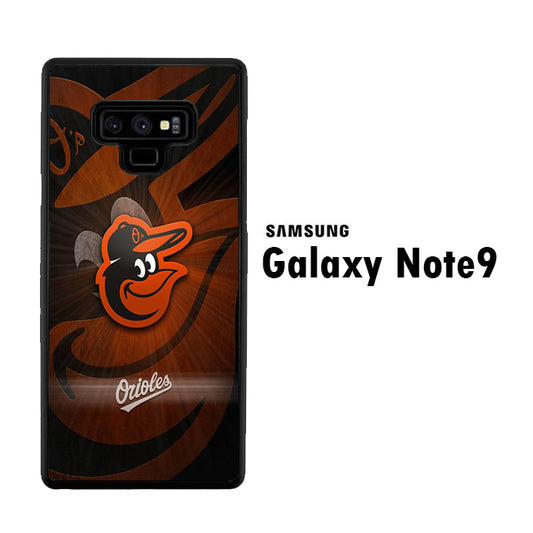 MLB Orioles Baltimore Logo Samsung Galaxy Note 9 Case