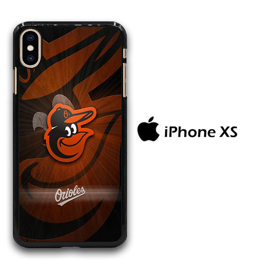 MLB Orioles Baltimore Logo iPhone Xs Case