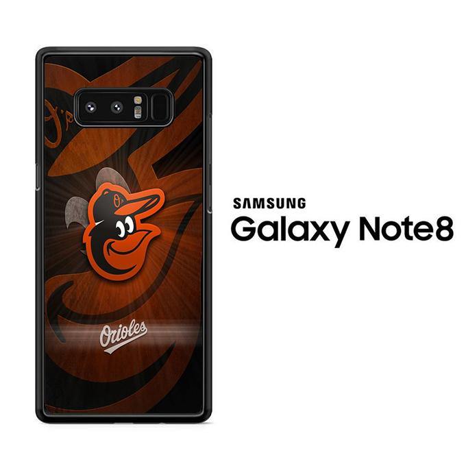 MLB Orioles Baltimore Logo Samsung Galaxy Note 8 Case - ezzyst
