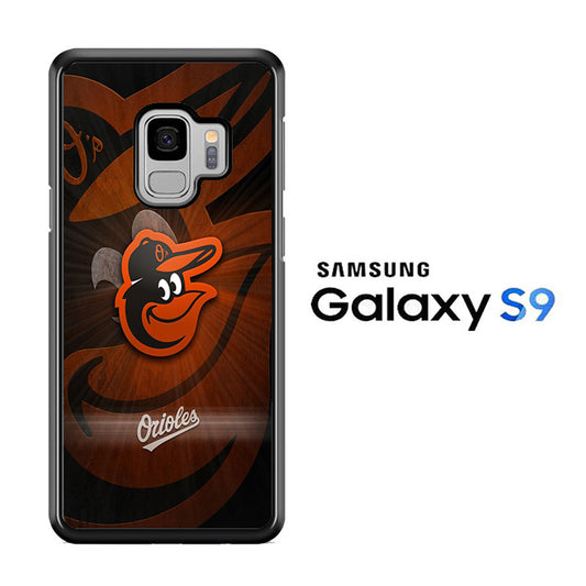 MLB Orioles Baltimore Logo Samsung Galaxy S9 Case