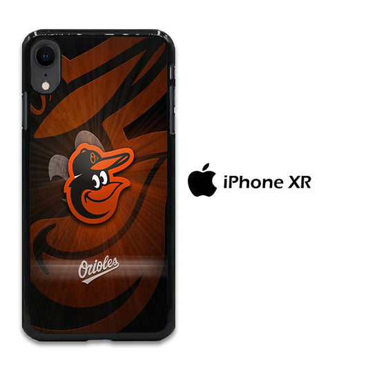 MLB Orioles Baltimore Logo iPhone XR Case