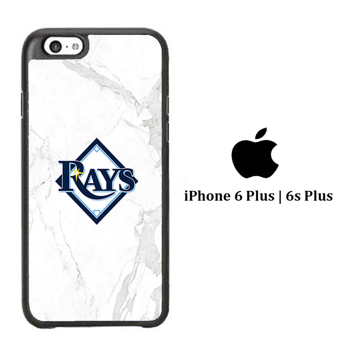 MLB Rays Logo Marble iPhone 6 Plus | 6s Plus Case