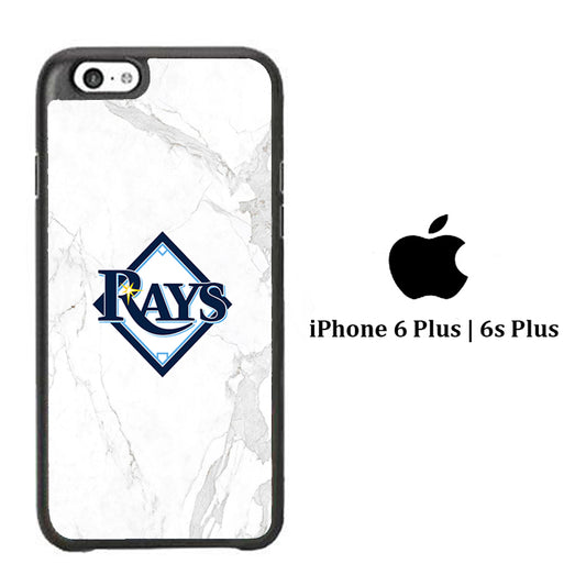 MLB Rays Logo Marble iPhone 6 Plus | 6s Plus Case
