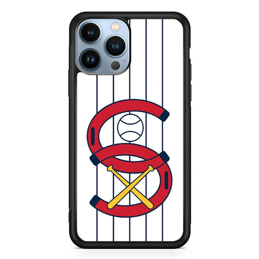 MLB White Sox White iPhone 13 Pro Case