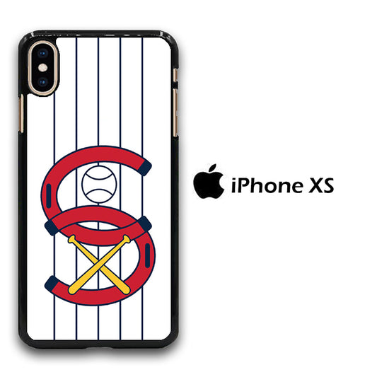 MLB White Sox White iPhone Xs Case
