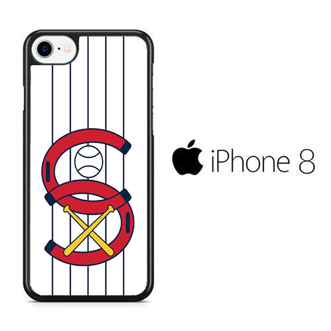 MLB White Sox White iPhone 8 Case