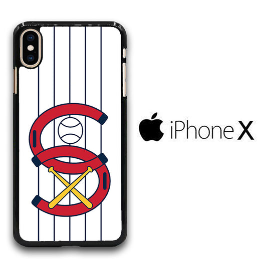 MLB White Sox White iPhone X Case