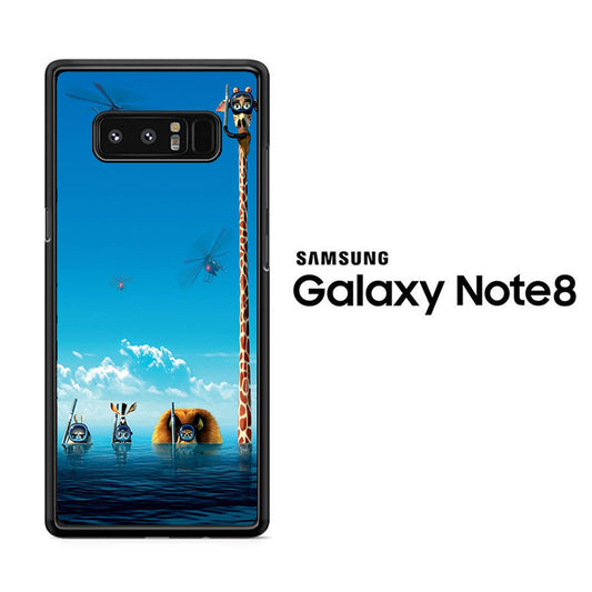 Madagascar Diving Samsung Galaxy Note 8 Case