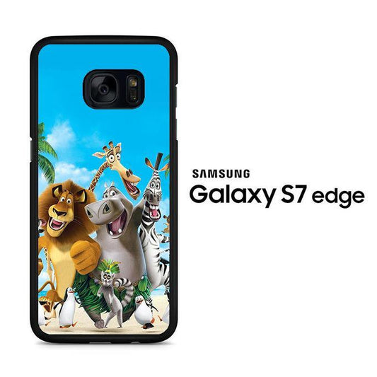 Madagascar On The Beach Holiday Samsung Galaxy S7 Edge Case - ezzyst
