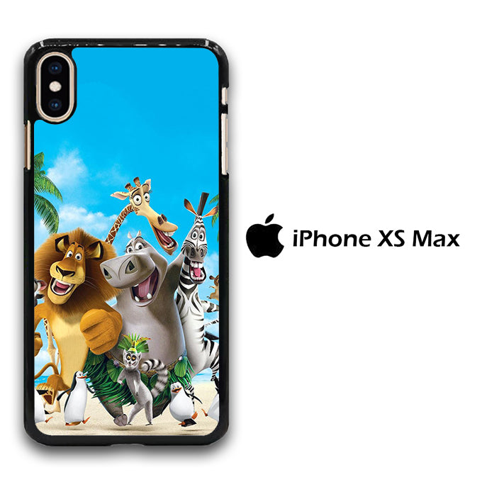 Madagascar On The Beach Holiday iPhone Xs Max Case