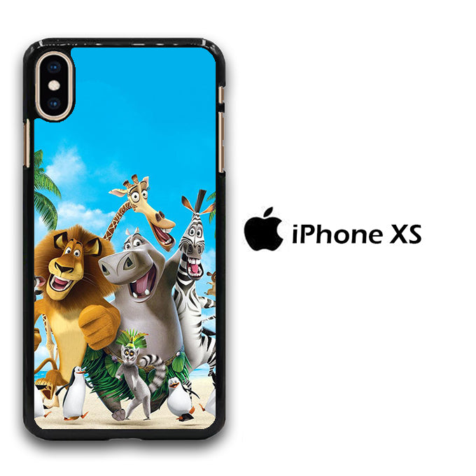 Madagascar On The Beach Holiday iPhone Xs Case