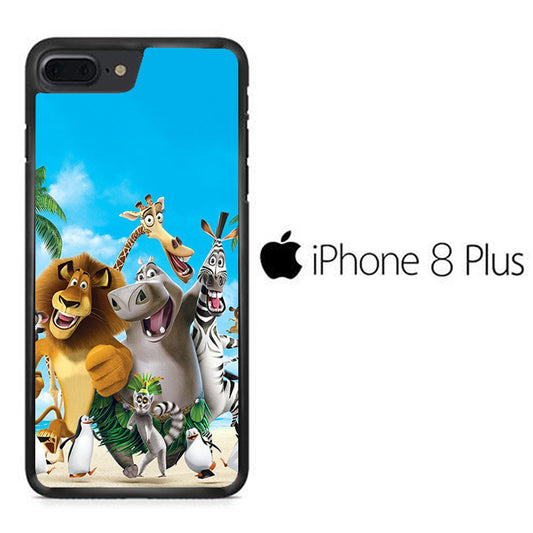 Madagascar On The Beach Holiday iPhone 8 Plus Case