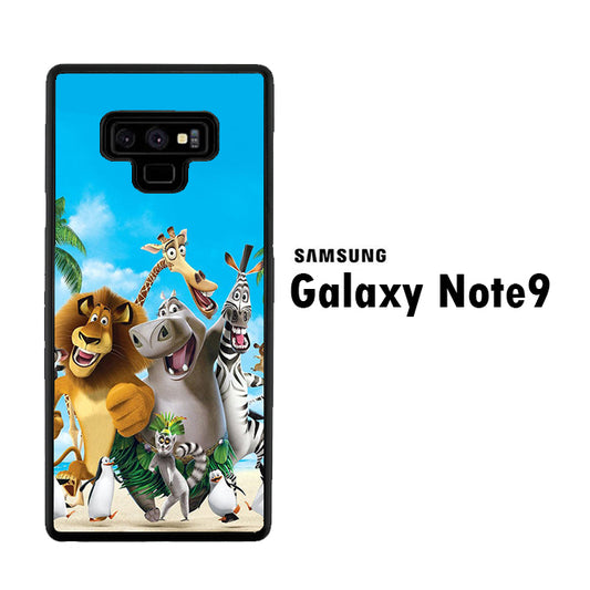 Madagascar On The Beach Holiday Samsung Galaxy Note 9 Case