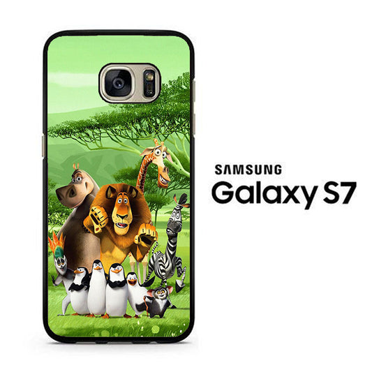 Madagascar Team Samsung Galaxy S7 Case