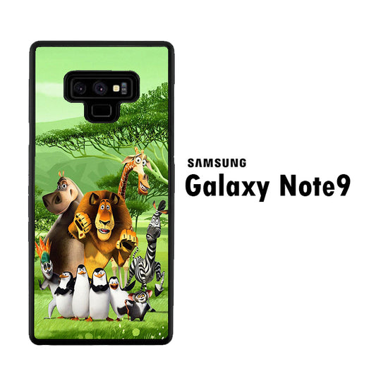 Madagascar Team Samsung Galaxy Note 9 Case