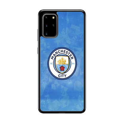 Manchester City Blue Abstract Samsung Galaxy S20 Plus Case