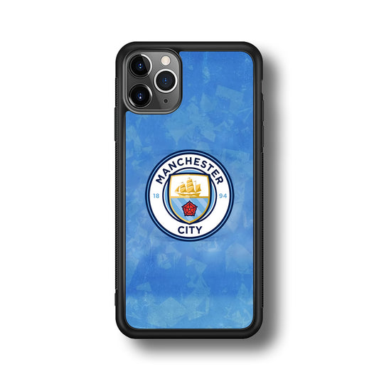 Manchester City Blue Abstract iPhone 11 Pro Case