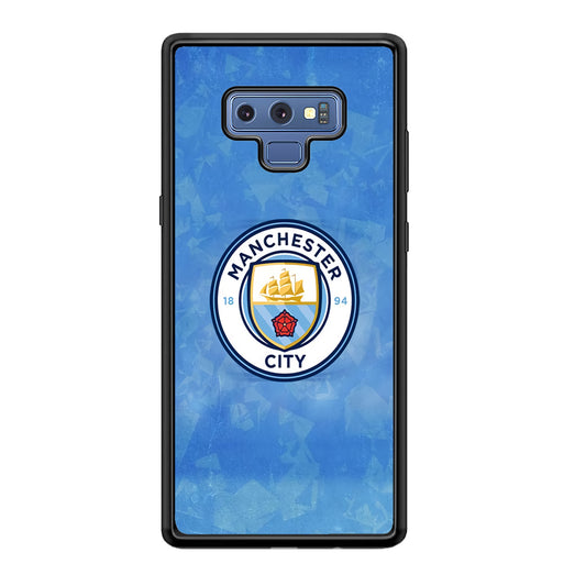 Manchester City Blue Abstract Samsung Galaxy Note 9 Case