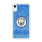 Manchester City Blue Abstract iPhone XR Case